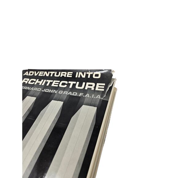 SIGNED Personalized Note Adventure into Architecture Bernard John Grad 1968 - Picture 8 of 9